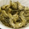 hocho's cooksnap of when they made ゴーヤのごまドレッシング和え.