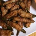 最前列's cooksnap of when they made いんげんの肉巻きポン酢炒め.