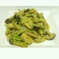 ブルーツリー1224's cooksnap of when they made チキンアボカド★クリームパスタ.