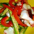 ﾋﾟﾛﾐ♡'s cooksnap of when they made 夏野菜とたこのマリネ.
