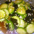 ショコラスペシャル's cooksnap of when they made きゅうりの韓国のりナムル♡.