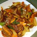 3mamakuma's cooksnap of when they made 牛肉とじゃがいも炒め.
