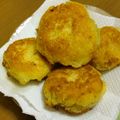 すいいろ's cooksnap of when they made 余ったパン粉　de　チーズフライ.