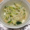ミフィにゃん's cooksnap of when they made きゅうりともやしのサッパリ胡麻和え.