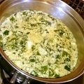 はるぴーたろ's cooksnap of when they made 簡単！モロヘイヤとオクラのたまごスープ☆.