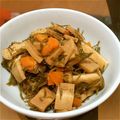 SUえむ's cooksnap of when they made 刻み昆布と高野豆腐の炒め煮.
