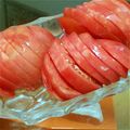 SUえむ's cooksnap of when they made ウマかトマトのスライス.