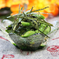 ぽっぽぺぺ's cooksnap of when they made いんげんとわかめの山葵ごまだれ和え♪.