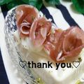 陽翔mam 's cooksnap of when they made お豆腐と生ハム.