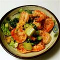 ポーっぴ's cooksnap of when they made えび＆ブロッコリーの中華マヨ炒め.