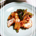 ＴＯＭＯＷＡＴ's cooksnap of when they made タコとキムチのマヨネーズ炒め.