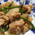 こっぺりあ's cooksnap of when they made 豚肉＆ピーマン＆たまねぎの照り焼き.