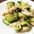 keicooon's cooksnap of when they made ◆簡単おつまみ◆ピリ辛ささみキュウリ.