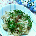 キョク's cooksnap of when they made 梅干しと塩昆布の炊き込みご飯.