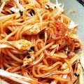Renapoyo's cooksnap of when they made 夏にぴったり！！そうめんで辛うまビビン麺.