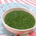 赤い電話's cooksnap of when they made 滋養強壮！モロヘイヤの塩麹スープ.