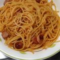 チィノスケ's cooksnap of when they made テケトー料理１☆簡単本格ナポリタン.