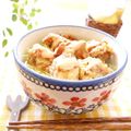 Kenmamac's cooksnap of when they made ５分で出来る♪唐揚げオーロラソース丼♪.