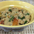 miki☆T's cooksnap of when they made 新食感♡レンジでオクラと卵のふわとろ丼.