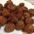 memanina's cooksnap of when they made 柔らか♪ミートボールのケチャップ煮込み.