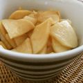 ｊｏｃｏｍｏｍｏｌａ's cooksnap of when they made すし酢で　大根の浅漬け.