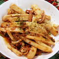 chisari's cooksnap of when they made いかとにんにくマヨネーズ炒め.
