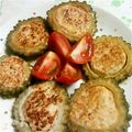 sunedy3311's cooksnap of when they made 簡単！子供ぱくぱく♪ゴーヤの肉詰め.