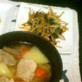 2児ママみきてぃ's cooksnap of when they made ◆簡単ヘルシーもやしと小松菜の豆板醤炒め.