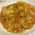 ミッシー21's cooksnap of when they made 鶏肉とキャベツと豆もやしの香味炒め.