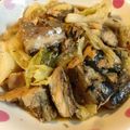 ちぃきま's cooksnap of when they made キャベツとサバ缶のポン酢炒め煮.