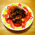 もっけピン's cooksnap of when they made なすとゴーヤの中華炒め.