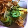いせご's cooksnap of when they made ゴーヤとじゃがいものオイマヨ炒め.