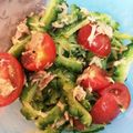 SeesawOf's cooksnap of when they made ゴーヤとツナのサラダ.