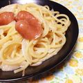 chiichan13's cooksnap of when they made 牛乳で作るクリームパスタ.