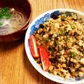 かえるまん's cooksnap of when they made 余り野菜で☆タイ風ガパオライス☆.