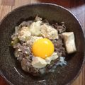 chopp's cooksnap of when they made 簡単☆すき焼き風あんかけ肉豆腐.
