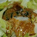 JILLの赤メガネ's cooksnap of when they made くずし豆腐と納豆の味噌ドレサラダ.