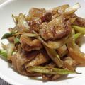 maeとも's cooksnap of when they made 激うま★豚肉とアスパラのオイスター炒め.