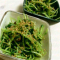 ジュペニ's cooksnap of when they made アジア風♪豆苗のピリ辛胡麻炒め♪.