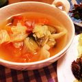 rate★'s cooksnap of when they made ダイエットにもいいかもねぇトマトスープ！.
