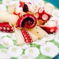 momojueves's cooksnap of when they made たこと長芋のガーリックソテー.