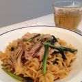 たけべにこ's cooksnap of when they made 旦那の愛するマカロニ＊豚炒め　お弁当ＯＫ.