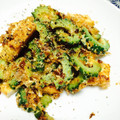 まりんごっこ's cooksnap of when they made ゴーヤと厚揚げのマヨ炒め.