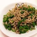 yukidango's cooksnap of when they made 3分でできる！ピーマンしらす【大量消費】.