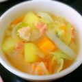✾やまさん✾'s cooksnap of when they made 野菜がメイン◆コンソメスープ.