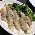ぷぅしゅけ's cooksnap of when they made ミョウガとオクラの豚肉巻～生姜焼き風味～.