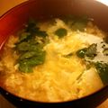 BiwacoJune's cooksnap of when they made 超時短♪超簡単♪三つ葉と卵で☆かきたま汁.