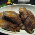 MyDining's cooksnap of when they made ごぼうを牛肉でクルクル八幡巻き.