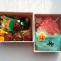 peachpp's cooksnap of when they made 夏のキャラ弁❈かき氷おにぎり.