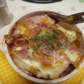 かす”お's cooksnap of when they made トマトとハムの重ねチーズ焼き.